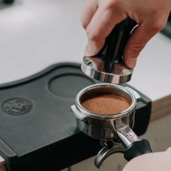 Rhino Coffee Gear Pro Black Tamper – 58 mm / 58,4 mm Edelstahl-Base