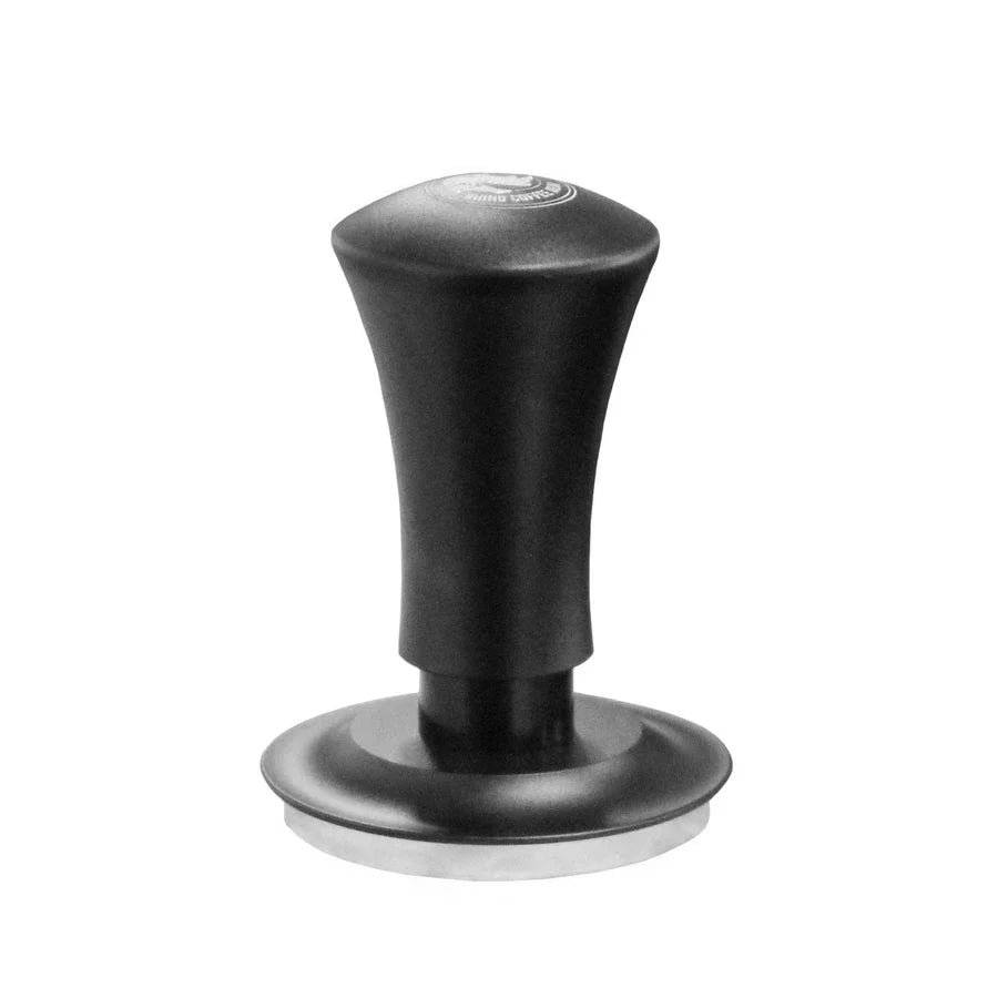 Rhino Coffee Gear Self-Levelling Tamper – 58 mm Schwarz mit Feder-Mechanik