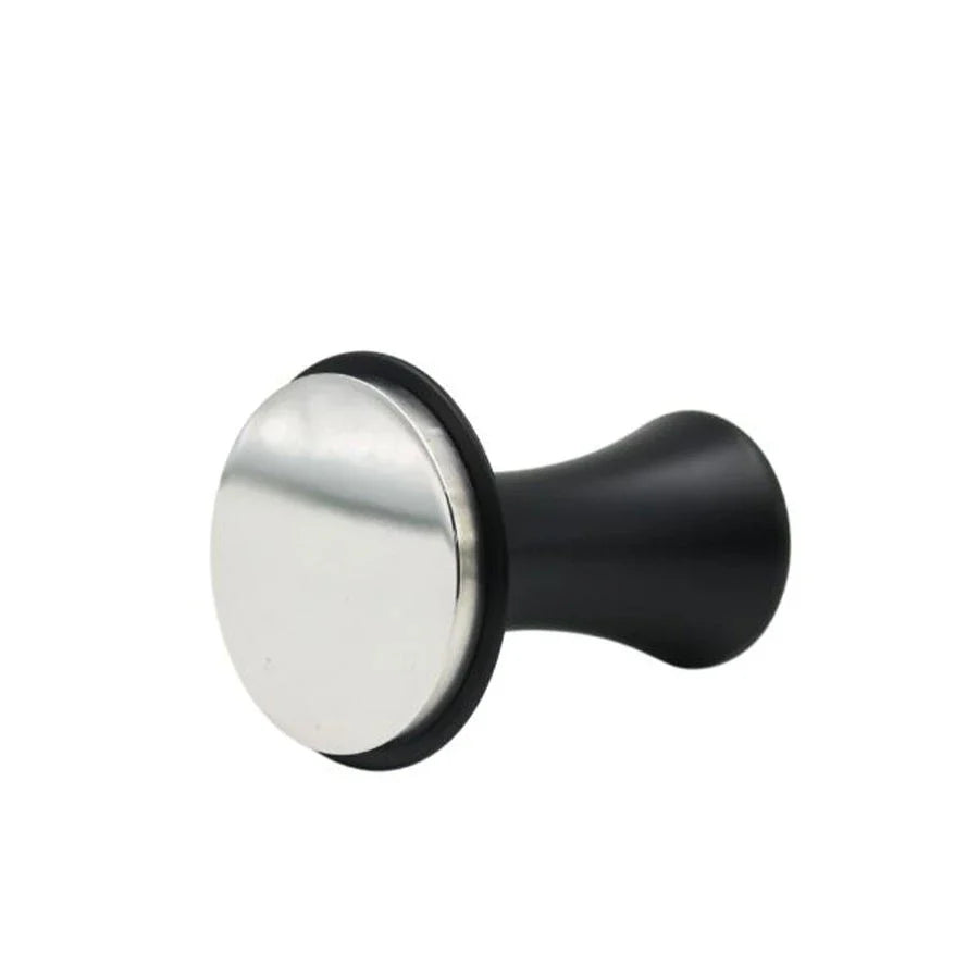 Rhino Coffee Gear Self-Levelling Tamper – 58 mm Schwarz mit Feder-Mechanik