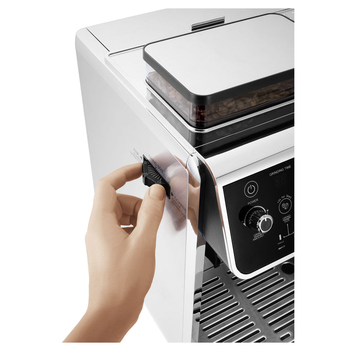 Catler ES 910 Lever Espresso Coffee Machine with Integrated Grinder – Silver
