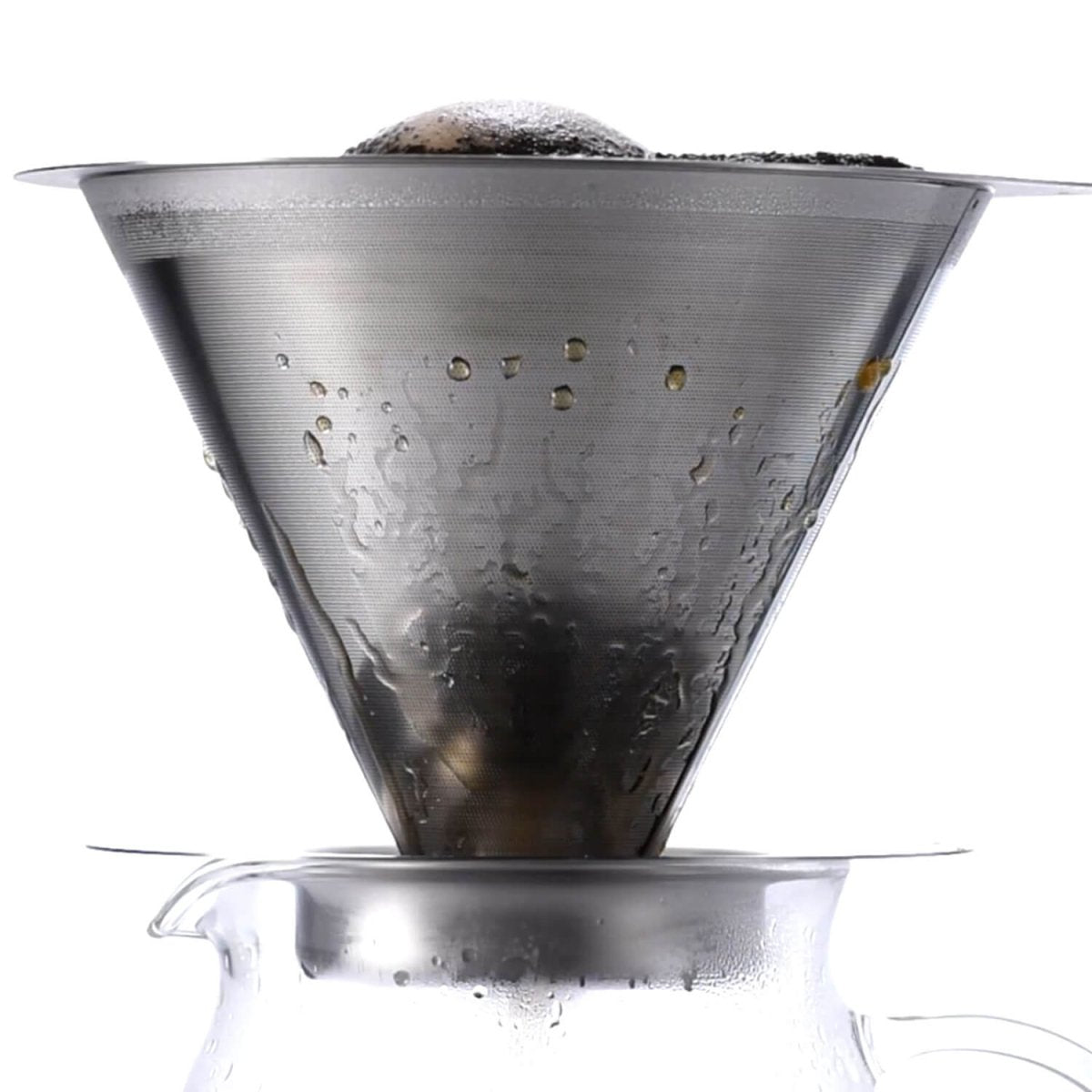 Hario V60 - 02 Double Mesh Metal Dripper - Barista Delight