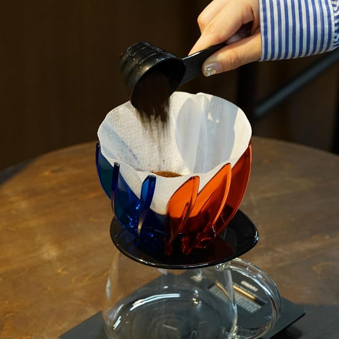 Hario V60 Dripper Suiren – Elegant Ceramic Pour - Over Brewer - Barista Delight