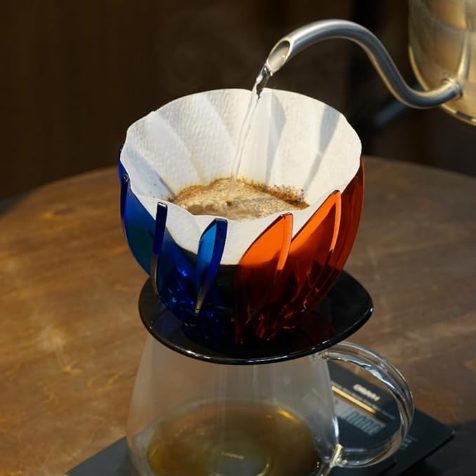 Hario V60 Dripper Suiren – Elegant Ceramic Pour - Over Brewer - Barista Delight