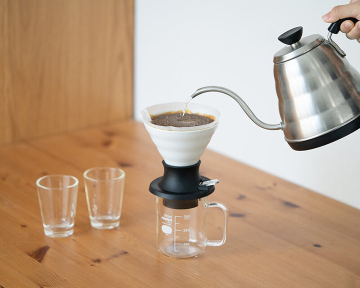 Hario Ceramic Immersion Switch V60-02 – Precision Immersion & Pour-Over Brewer